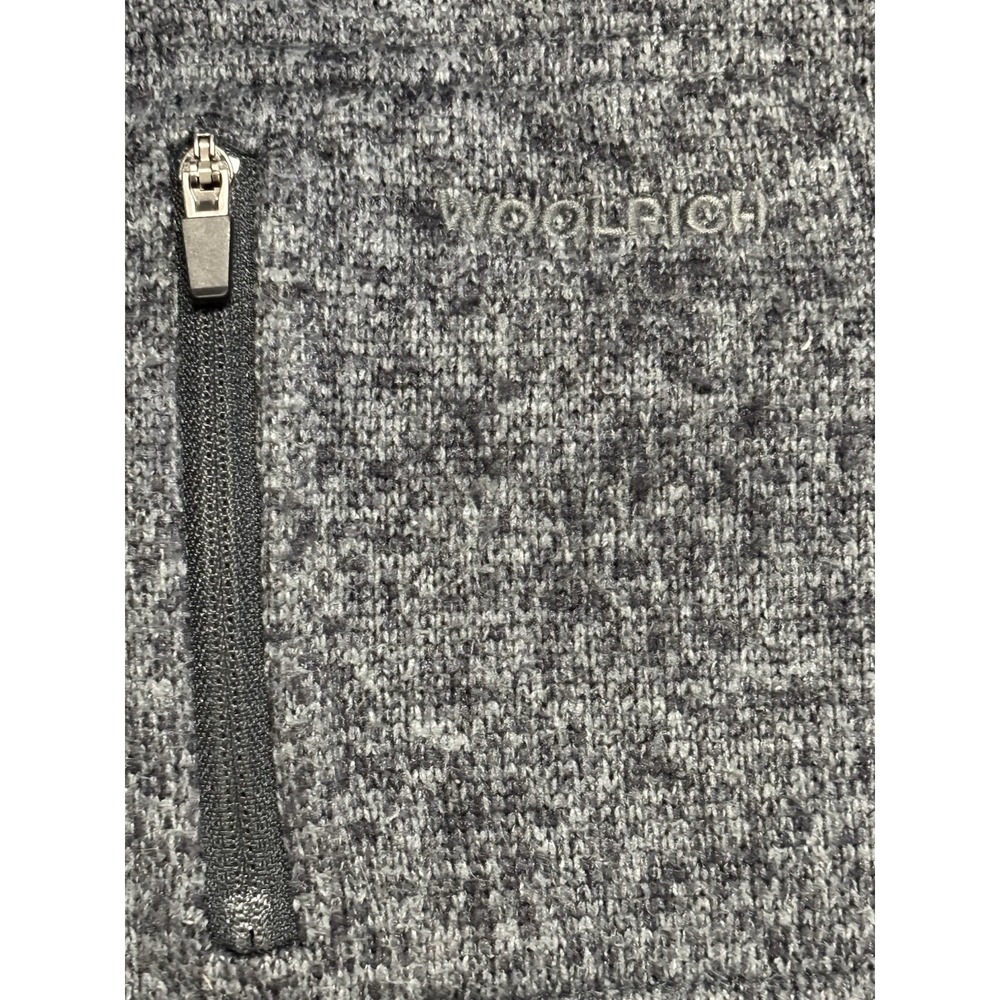 Woolrich Men's Half-Zip Pullover Sweater – Gray Heather – XXL - Picture 6 of 7